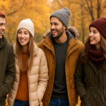 Autumn Walk with Friends
