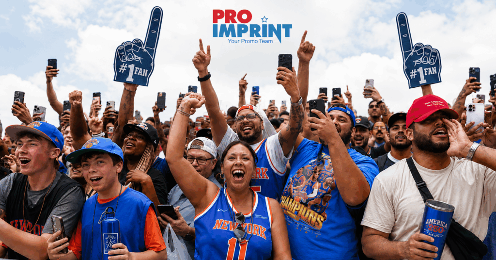 What the New York Knicks’ Historic Victory Celebration Teaches Us About Promotional Products and Brand Visibility
