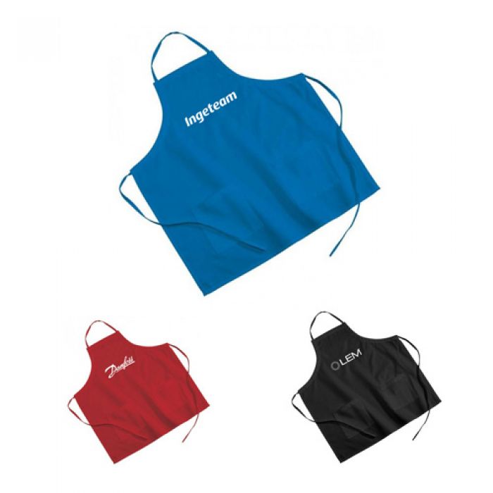Polyester with Cotton Twill Colored Aprons