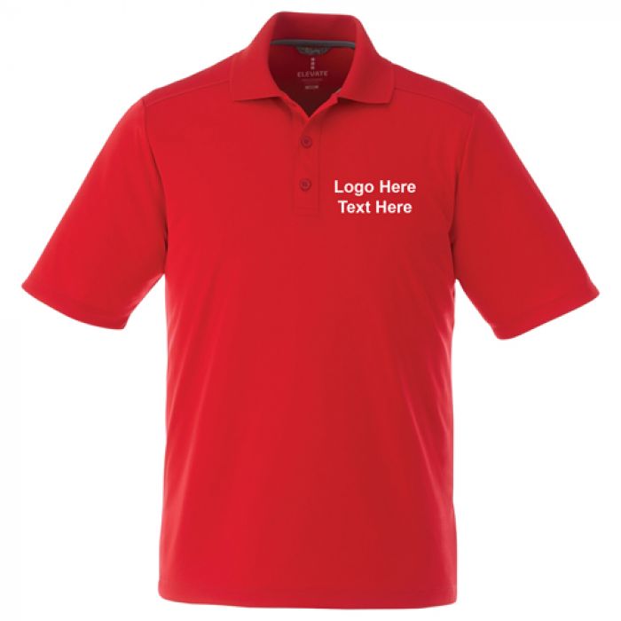 Custom Printed Men's Dade Short Sleeve Polo T-Shirts