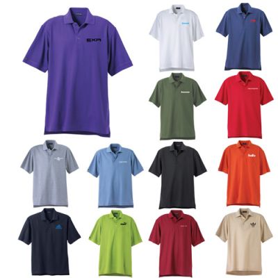 Custom Printed Short Sleeve Polo Shirts