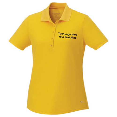 Custom Printed Women's Edge Short Sleeve Polo Shirts