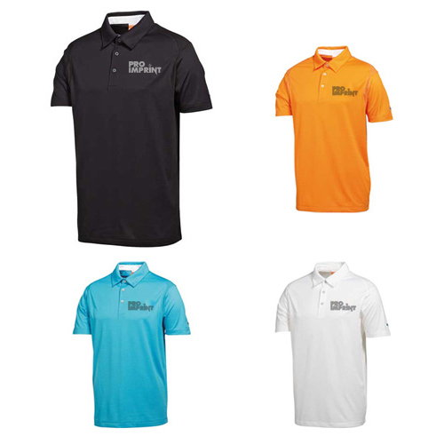 Customized Mens Golf Tech Short Sleeve Polo Shirts