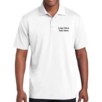 Customized Sport-Tek Mens PosiCharge RacerMesh Polo Shirts - Short Sleeve