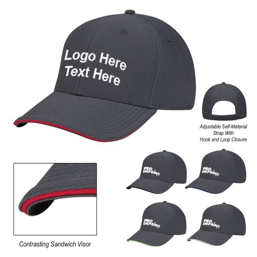 Promotional Home Stretch 6 Panel Polyester Caps