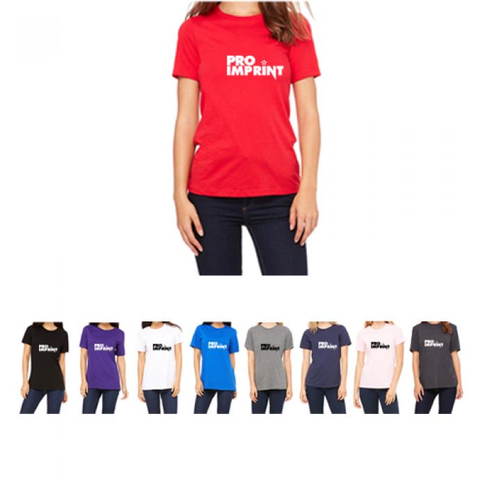 Bella+Canvas® Ladies Relaxed Fit Jersey Tees