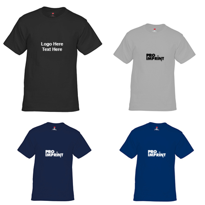 Custom Printed Hanes® Beefy-T® Adult Short-Sleeve T-Shirts
