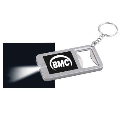 Personalized Bottle Opener Keychain Flashlights