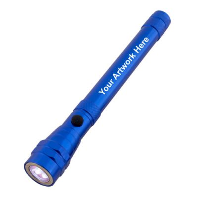Promotional Telescopic Aluminum Flashlight with Magnet