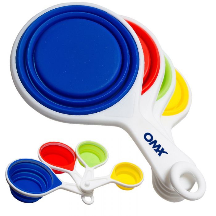 Pop-Out Silicone Measuring Cups