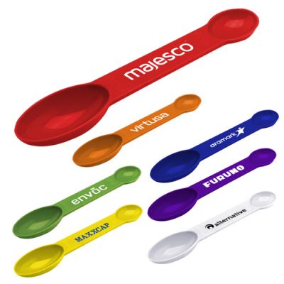 2-in-1 Measuring Spoons With - 7 Colors