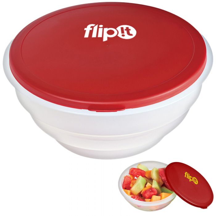 Collapsible Big Lunch Bowls