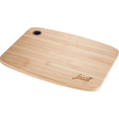 Custom Printed Bamboo Cutting Boards with Silicone Grip