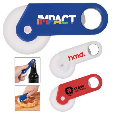 Pizza Cutter With Bottle Openers