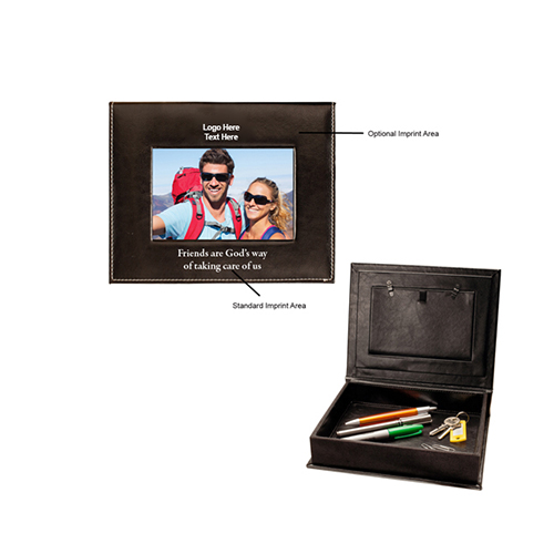 Promotional Memory Box with Picture Frame on Lid