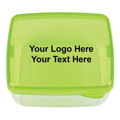 Promotional Logo Square Lunch Containers