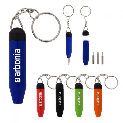 Custom Printed Mini Tool Keychain Kits
