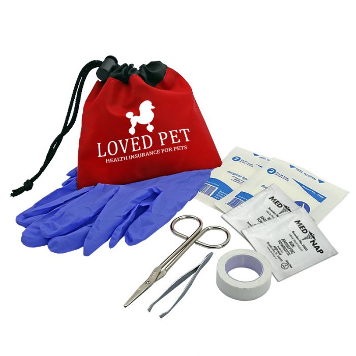 Custom Pet Care Kit with Cinch Totes