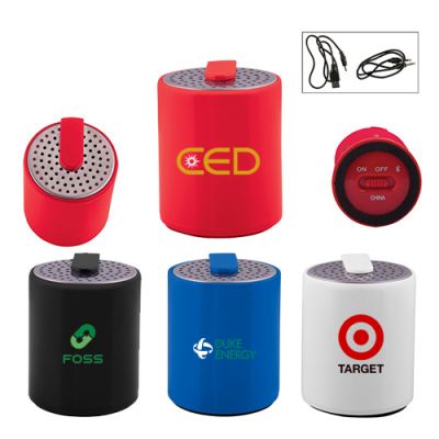 Round Plastic Mini Bluetooth Wireless Speakers