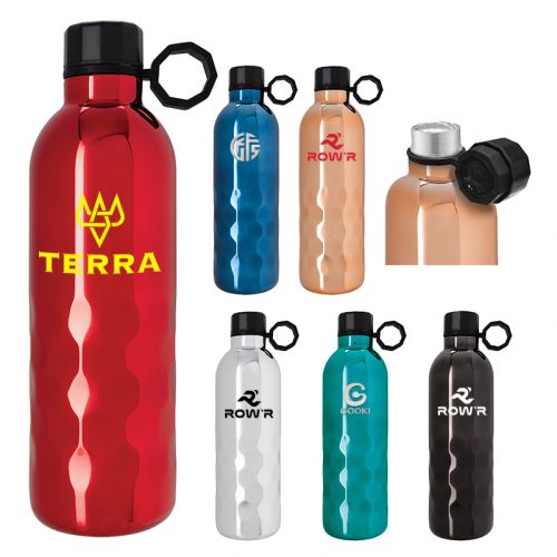 Personalized 17 Oz Drea Honeycomb Stainless Steel Bottles