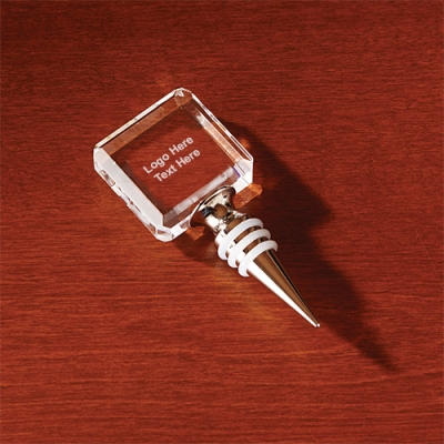 Promotional 3D Square Bottle Stoppers