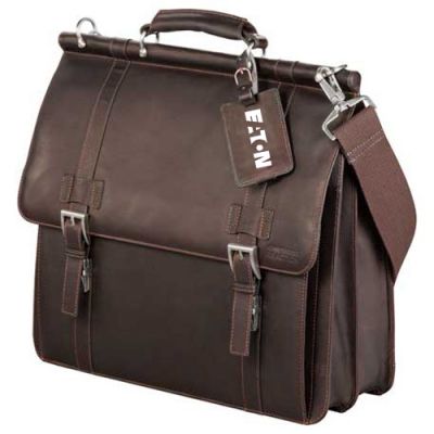 Kenneth Cole® Colombian Leather Dowel Rod Messenger Bags