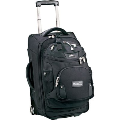 22 Inch Custom High Sierra Wheeled Carry-On with Removable Daypacks