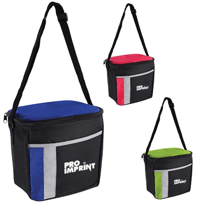 6 Pack Color Block Coolers