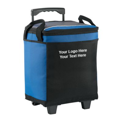Promotional Logo California Innovations 32-Can Rolling Cooler Bags