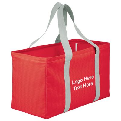 Custom Printed Chevron Oversized Carry-All Tote Bags