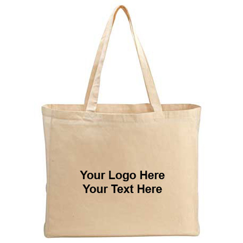 Promotional Classic Cotton All-Purpose Convention Tote Bags - Cotton ...