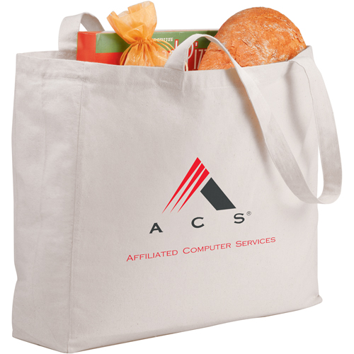 Promotional Classic Cotton All-Purpose Convention Tote Bags
