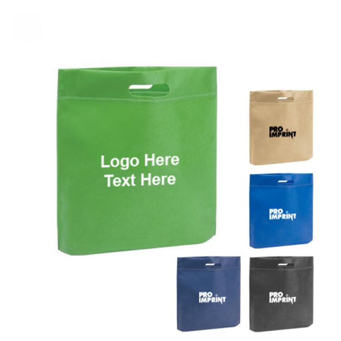 Custom Poly Pro Large Heat Sealed Tote Bags - Polypropylene Tote Bags