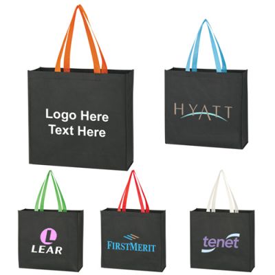 Custom Logo Imprinted Non-Woven Tote Bags