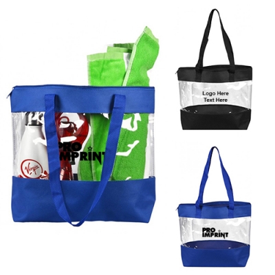 Promotional Camden Stadium Zippered Tote Bags