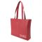 Promotional Large Zippered Tote Bags - Leather Tote Bags
