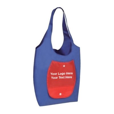 Custom Ripstop Nylon Folding Shopper Tote Bags