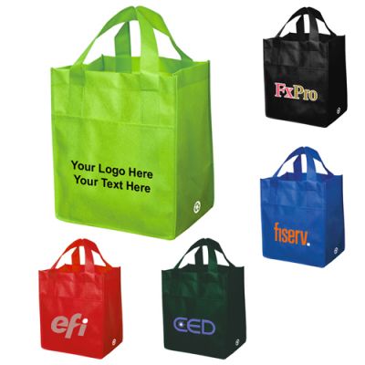 Custom Printed Non-Woven Carry All Tote Bags