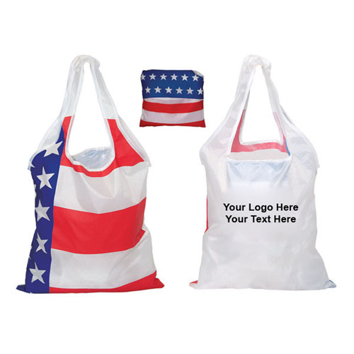 Promotional Folding USA Tote Bags