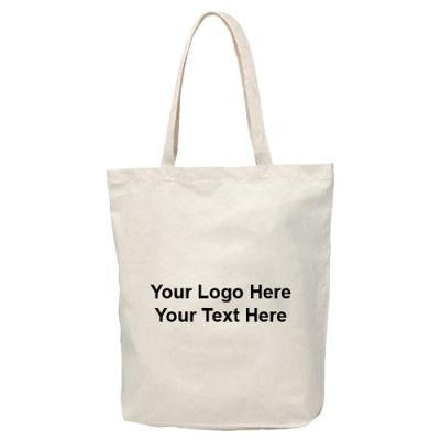 Promotional Logo Cotton Gusset Tote Bags - Cotton Tote Bags