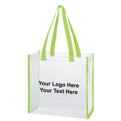 Promotional Logo Clear Tote Bags
