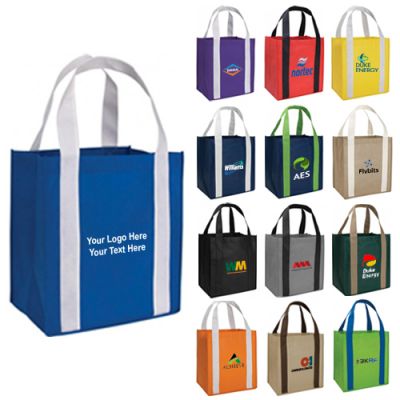 Personalized Grande Tote Bags - Polypropylene Tote Bags