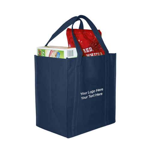 Promotional Logo Polytex Grocery Tote Bags