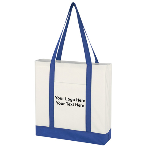 Custom Non-Woven Tote Bag with Trim Colors