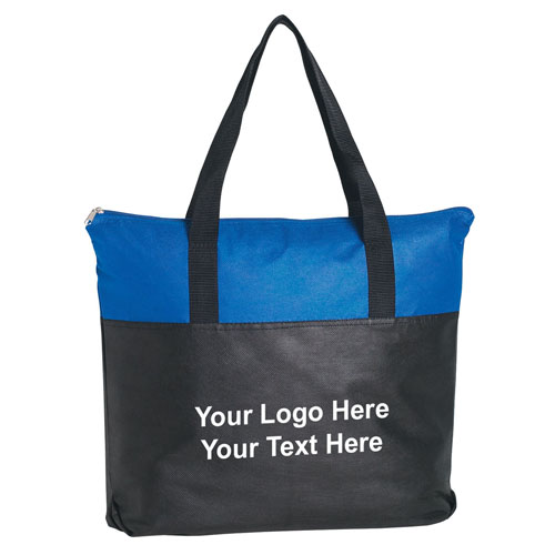 Promotional Non-Woven Zippered Tote Bags