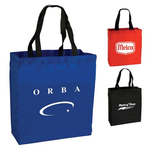 Promotional Polyester Trade Show Tote Bags - Polyester Tote Bags