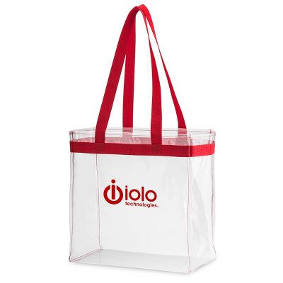 Promotional Scrimmage Stadium Clear Tote Bags