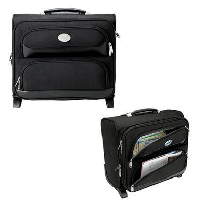 Custom Printed Anguilla Rolling Executive Travel Cases