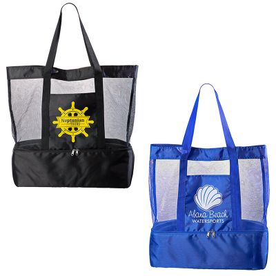 Custom Printed Nautical Insulated Beach Bags