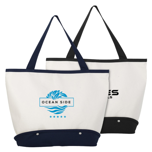 Custom Imprinted Sifter Beach Tote Bags